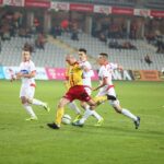 Fragment meczu Korona Kielce - Widzew Łódź / Radio Kielce