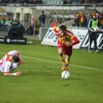 Fragment meczu Korona Kielce - Widzew Łódź / Kamil Król / Radio Kielce