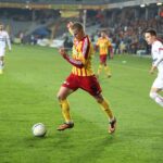 Fragment meczu Korona Kielce - Widzew Łódź / Radio Kielce