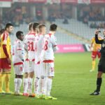 Fragment meczu Korona Kielce - Widzew Łódź / Radio Kielce