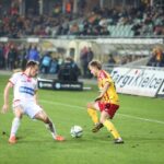 Fragment meczu Korona Kielce - Widzew Łódź / Radio Kielce