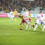 Fragment meczu Korona Kielce - Widzew Łódź / Kamil Król / Radio Kielce