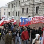 Marsz Niepodległości przeszedł ulicami Kielc. Zorganizował go Ruch Narodowy Świętokrzyskie / Kamil Król / Radio Kielce