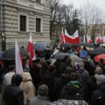 Marsz Niepodległości przeszedł ulicami Kielc. Zorganizował go Ruch Narodowy Świętokrzyskie / Kamil Król / Radio Kielce