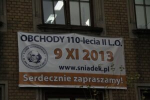 Obchody 110 rocznicy istnienia II Liceum Ogólnokształcącego imienia Jana Śniadeckiego w Kielcach / Kamil Król / Radio Kielce