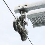 Rozpoczęto naśnieżanie kieleckich stoków narciarskich.Stadion. / Piotr Michalski / Radio Kielce