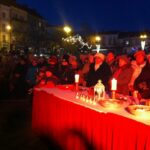 Wigilijne spotkanie na ostrowieckim Rynku / Teresa Czajkowska / Radio Kielce