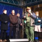 Wigilijne spotkanie na ostrowieckim Rynku / Teresa Czajkowska / Radio Kielce