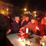 Wigilijne spotkanie na ostrowieckim Rynku / Teresa Czajkowska / Radio Kielce