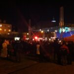 Wigilijne spotkanie na ostrowieckim Rynku / Teresa Czajkowska / Radio Kielce