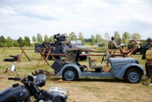 Szybki DKW F8 Kubelwagen z kolekcji mieszkańca Końskich Adama Kwiela. / arch. prywatne