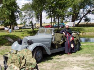 Szybki DKW F8 Kubelwagen z kolekcji mieszkańca Końskich Adama Kwiela. / arch. prywatne