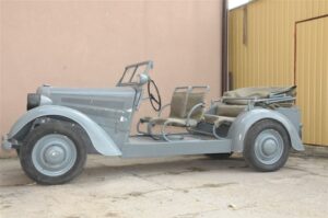 Szybki DKW F8 Kubelwagen z kolekcji mieszkańca Końskich Adama Kwiela. / arch. prywatne