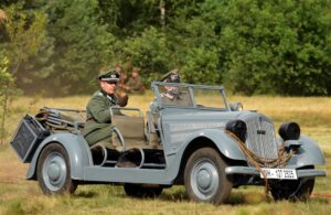 Szybki DKW F8 Kubelwagen z kolekcji mieszkańca Końskich Adama Kwiela. / arch. prywatne