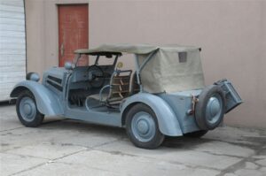 Szybki DKW F8 Kubelwagen z kolekcji mieszkańca Końskich Adama Kwiela. / arch. prywatne