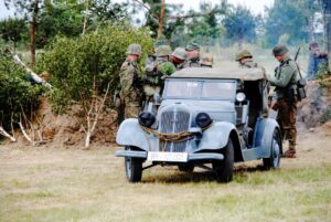 Szybki DKW F8 Kubelwagen z kolekcji mieszkańca Końskich Adama Kwiela. / arch. prywatne