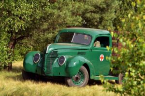 1939 Ford 922A, PICKUP z kolekcji mieszkańca Końskich Adama Kwiela. / arch. prywatne