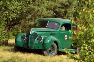 1939 Ford 922A, PICKUP z kolekcji mieszkańca Końskich Adama Kwiela. / arch. prywatne