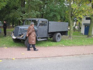 Ciężki transportowy Opel Blitz z kolekcji mieszkańca Końskich Adama Kwiela. / arch. prywatne