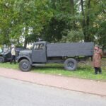 Ciężki transportowy Opel Blitz z kolekcji mieszkańca Końskich Adama Kwiela. / arch. prywatne
