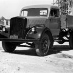 Ciężki transportowy Opel Blitz z kolekcji mieszkańca Końskich Adama Kwiela. / arch. prywatne