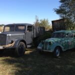 Ciężki transportowy Opel Blitz z kolekcji mieszkańca Końskich Adama Kwiela. / arch. prywatne