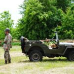 Zwinny Willys MB z kolekcji mieszkańca Końskich Adama Kwiela. / arch. prywatne