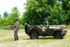 Zwinny Willys MB z kolekcji mieszkańca Końskich Adama Kwiela. / arch. prywatne