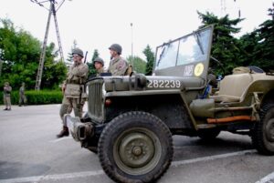 Zwinny Willys MB z kolekcji mieszkańca Końskich Adama Kwiela. / arch. prywatne