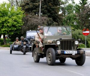 Zwinny Willys MB z kolekcji mieszkańca Końskich Adama Kwiela. / arch. prywatne