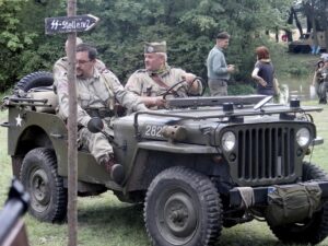 Zwinny Willys MB z kolekcji mieszkańca Końskich Adama Kwiela. / arch. prywatne