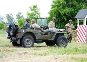 Zwinny Willys MB z kolekcji mieszkańca Końskich Adama Kwiela. / arch. prywatne