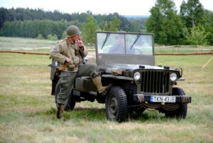 Zwinny Willys MB z kolekcji mieszkańca Końskich Adama Kwiela. / arch. prywatne