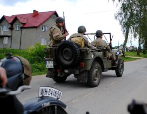 Zwinny Willys MB z kolekcji mieszkańca Końskich Adama Kwiela. / arch. prywatne