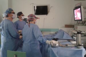 Operacja w technice 3d / Świętokrzyskie Centrum Onkologii