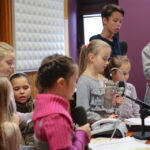 Dzień Dobry Dzieci. Wspólne kolędowanie z Chórem Kameralnym Fermata. / Artur Wiśniewski / Radio Kielce