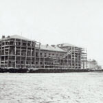 Budowa dworca PKP, 1885 rok