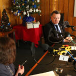 Burmistrz miasta i gminy Chęciny Robert Jaworski / Piotr Michalski / Radio Kielce