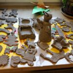 Wystawa i produkcja ozdób z ceramiki w Muzeum Zabawek i Zabawy w Kielcach / Stanisław Blinstrub / Radio Kielce