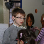 Dzień Dobry Dzieci z Mikołajem w Muzeum Zabawek i Zabawy / Stanisław Blinstrub / Radio Kielce