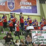 Świąteczny nastrój w sektorze najzagorzalszych kibiców Effectora / Kamil Król / Radio Kielce