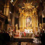 O godz. 18.00  w Bazylice Katedralnej została odprawiona msza w intencji Ojczyzny i ofiar stanu wojennego. / Wojciech Habdas / Radio Kielce