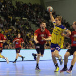 13.12.2013. Fragment meczu Vive Targi Kielce - Piotrkowianin Piotrków Trybunalski / Radio Kielce