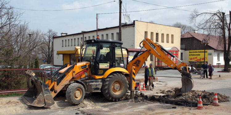 Piekoszów - Roboty Drogowe / Wojciech Habdas / Radio Kielce