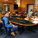 W programie "Na każdą pogodę" gościliśmy stypendystę  Huberta Długosza, z mamą Elą, dziadkiem Kazimierzem i kolegą Karolem / Wojciech Habdas / Radio Kielce