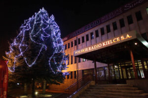 Także Radio Kielce przybrało świąteczny wystrój. / Wojciech Habdas / Radio Kielce
