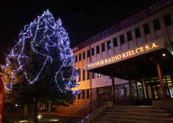Także Radio Kielce przybrało świąteczny wystrój. / Wojciech Habdas / Radio Kielce