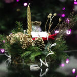 GOK-u w Bejscach 19 grudnia odbył się konkurs na najpiękniejszy stroik świąteczny. Panie przeznaczyły kilka dekoracji na akcję charytatywną prowadzoną przez Radio Kielce. / Wojciech Habdas / Radio Kielce