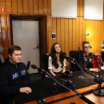 Gośćmi Radia Kielce są prof. Marzena Iwanicka, Alicja, Agata, Asia, Paulina i Mikołaj. / Wojciech Habdas / Radio Kielce