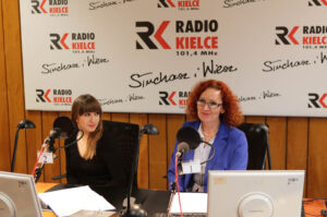 Gośćmi Radia Kielce są prof. Marzena Iwanicka, Alicja, Agata, Asia, Paulina i Mikołaj oraz Świętokrzyski Kurator Oświaty Małgorzata Muzoł. / Wojciech Habdas / Radio Kielce